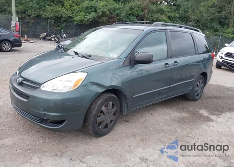 2004 Toyota Sienna Le from USA, damaged, VIN 5TDZA23C34S018114